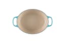 LE CREUSET Gusseisen-Bräter Oval mit Deckel 27 cm Karibik Bild 4
