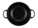 LE CREUSET Bräter La Marmite Signature rund 24cm Emailliertes Gusseisen Schwarz Bild 1