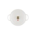 LE CREUSET Bräter rund Signature 22cm Hearts weiß Bild 5