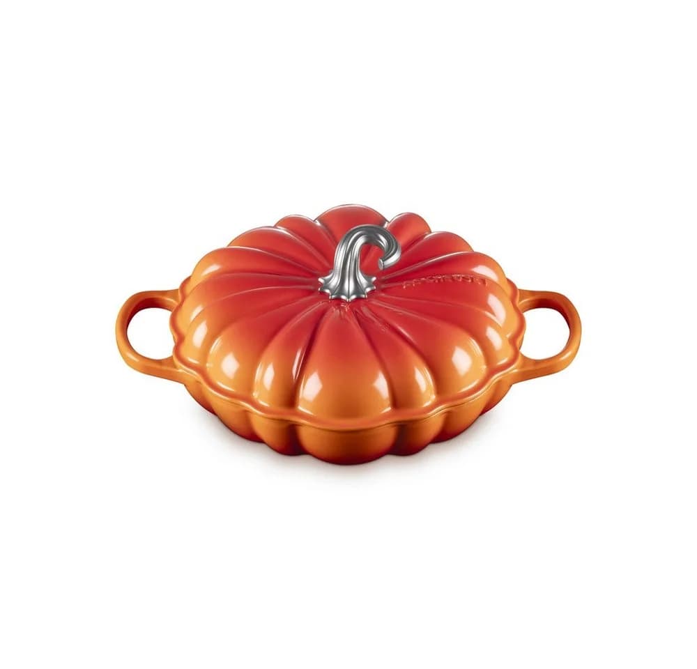 LE CREUSET Gourmet-Profitopf Kürbis 28cm Rot Gusseisen - Bild 2