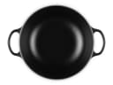 LE CREUSET Bräter Stew Pot Signature rund 26cm schwarz matt Bild 4
