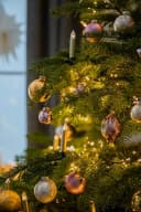 Krebs Glas Lauscha Weihnachtsbaumkugel CBK90251, 8-tlg. Goldfarben Bild 4