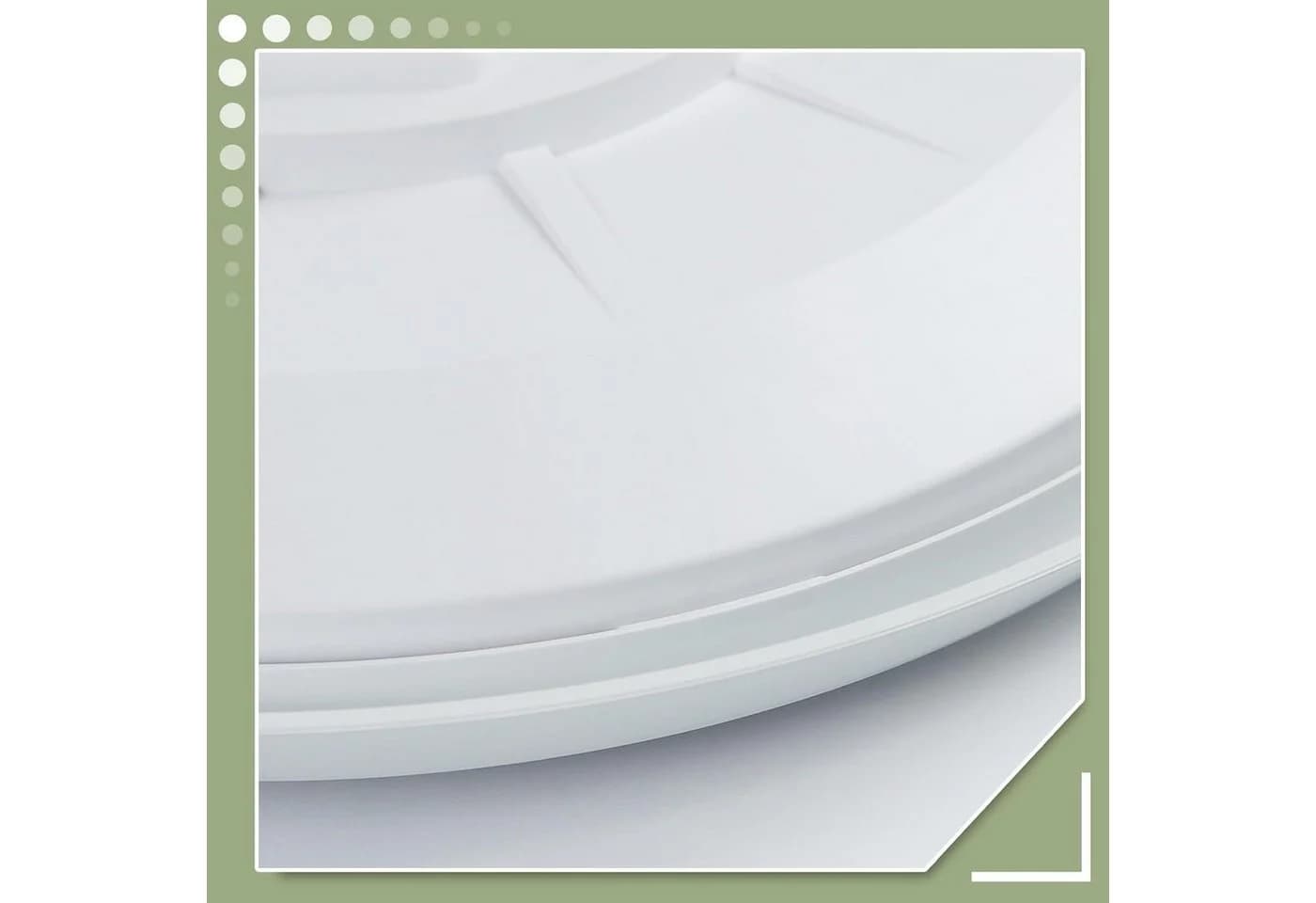 Nettlife LED Deckenleuchte mit Bewegungsmelder Rund 15W 4000K Neutralweiß - Bild 5