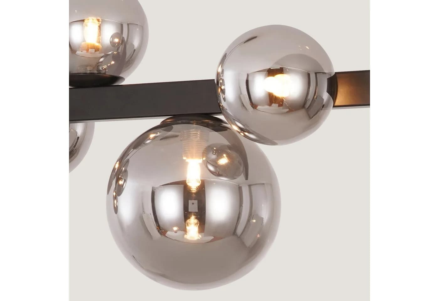Nettlife Pendelleuchte Esstisch Glas G9 8/14 Flammig Modern Kronleuchter