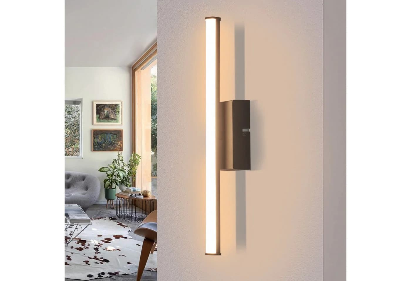 Nettlife LED Wandleuchte Modern 6W 3000K Warmweiß - Bild 2