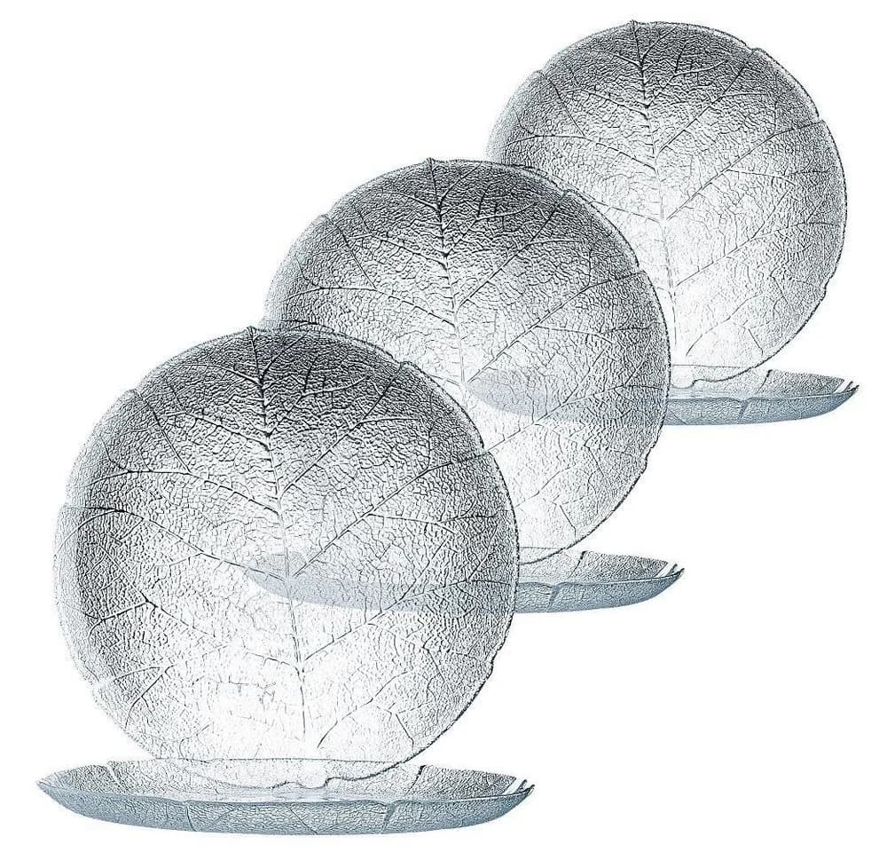 Luminarc Aspen Teller flach 24cm 6er Set Glas transparent - Bild 2