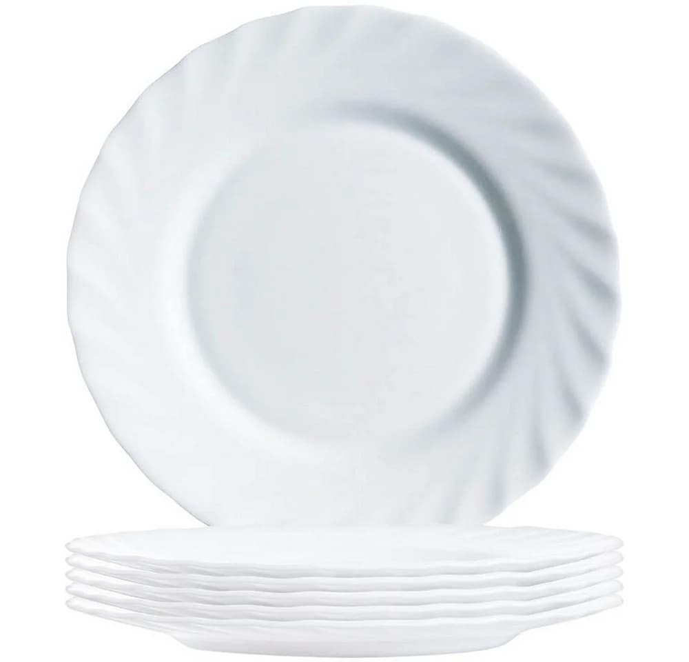 Arcoroc Frühstücksteller Trianon White 19,5 cm 6er Set