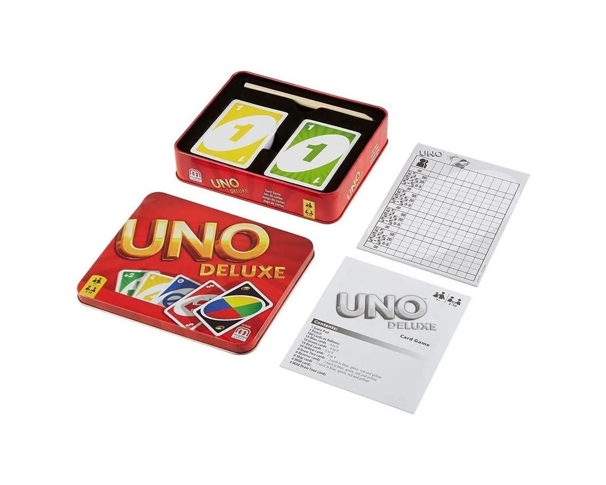 Mattel Games UNO Deluxe in Metalldose - Bild 2