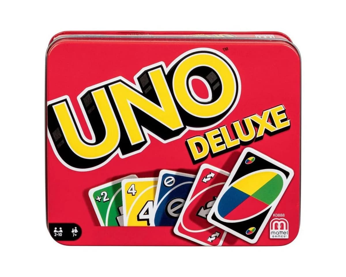 Mattel Games UNO Deluxe in Metalldose - Bild 3