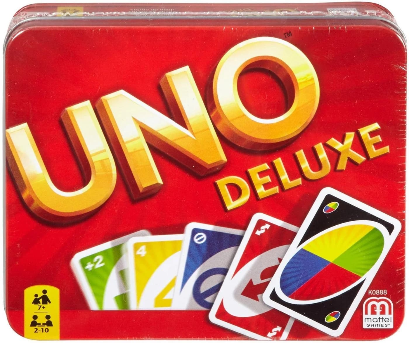 Mattel Games UNO Deluxe in Metalldose - Bild 4