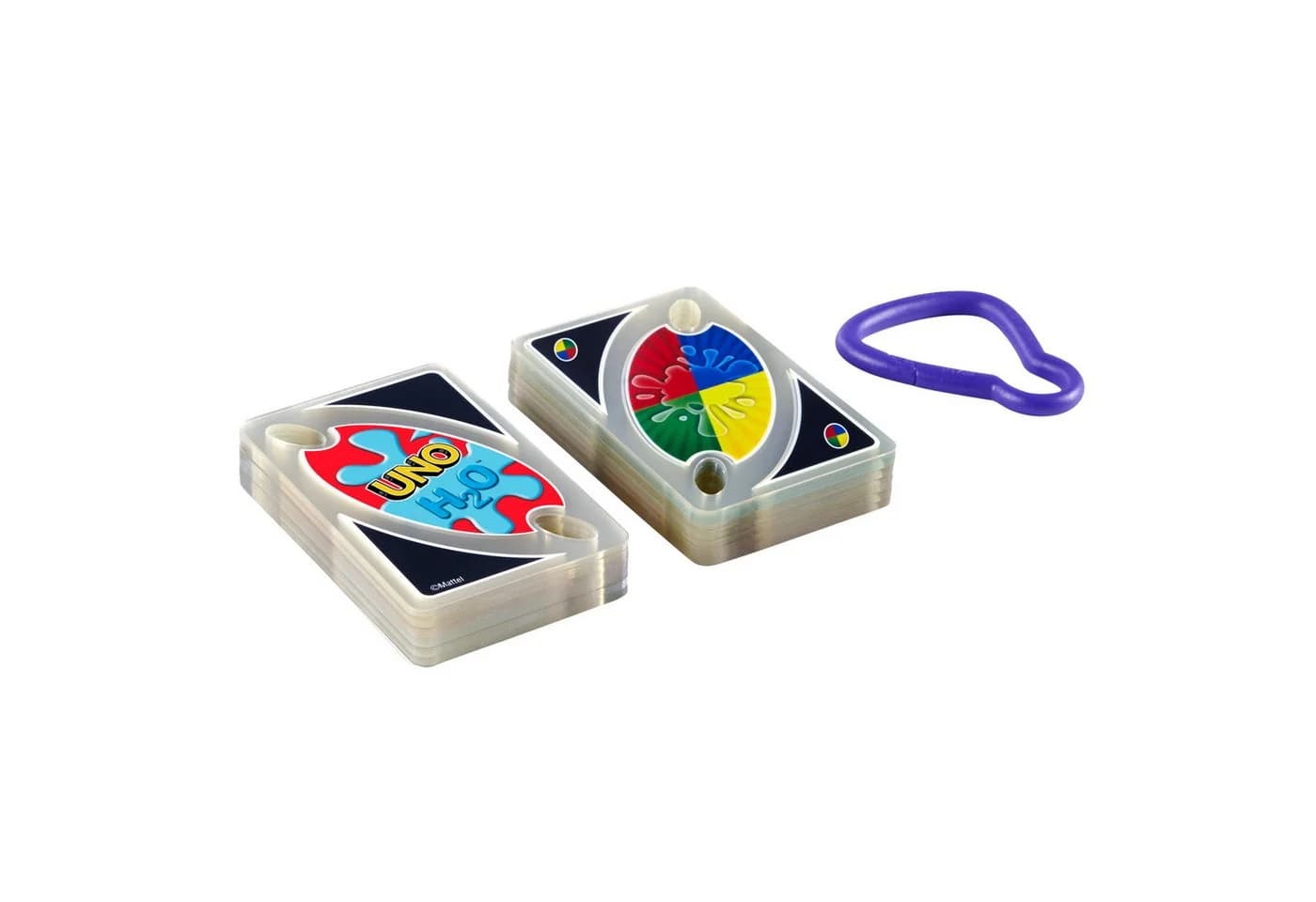 Mattel Games UNO H2O To Go Kartenspiel Wasserfest