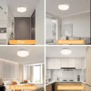 ZMH LED Deckenleuchte Rund Weiß 22,5 cm Modern Flimmerfrei Energiesparend Bild 3
