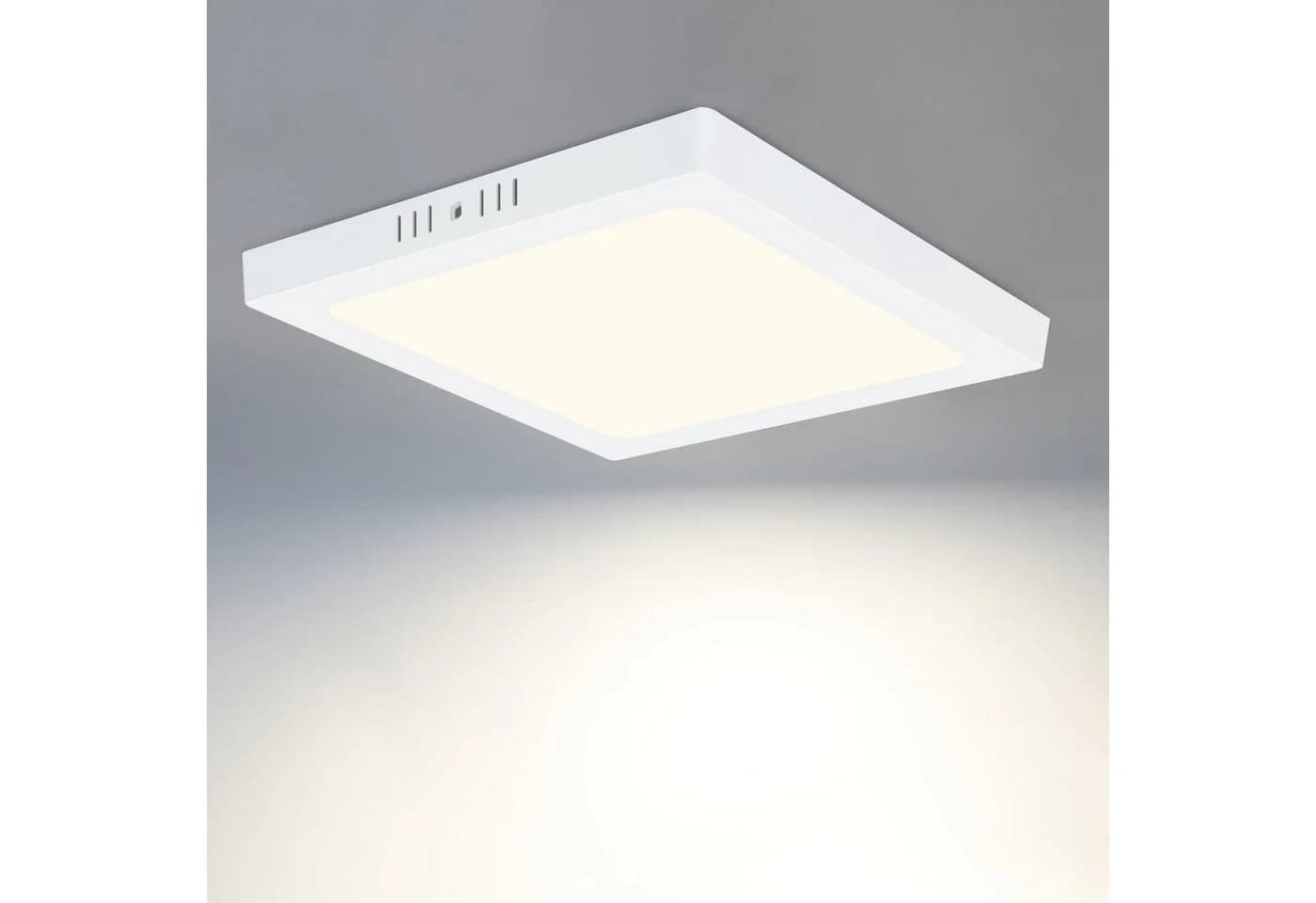 ZMH LED Deckenleuchte Rund Weiß Ø22.5CM Flurlampe Modern für Büro Flimmerfrei Energiesparend - Bild 2