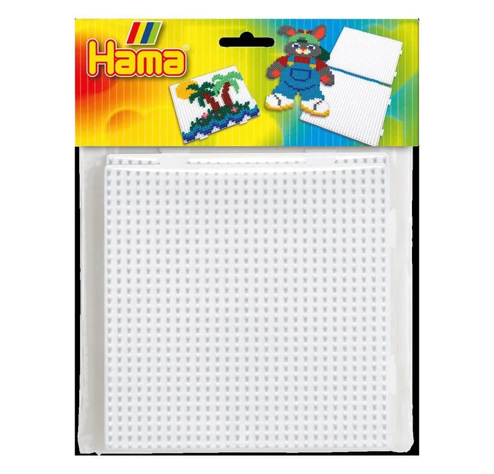 Hama Bügelperlen Beutel mit 2 Midi-Stiftplatten, Viereck - Bild 2