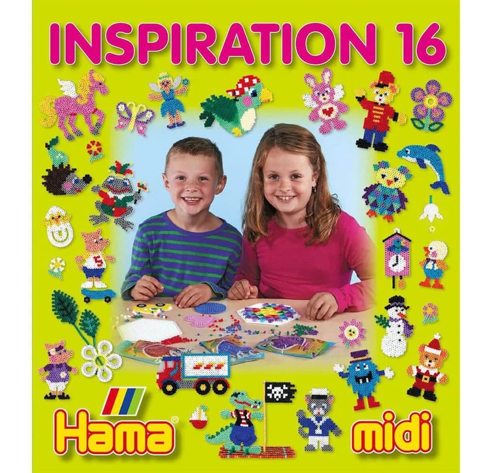 Hama Bügelperlen Inspirationen 16 für Midi-Bügelperlen