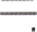 Umbra Garderobenhaken GRY/PWT Treibholz-Optik 8 Haken Bild 4