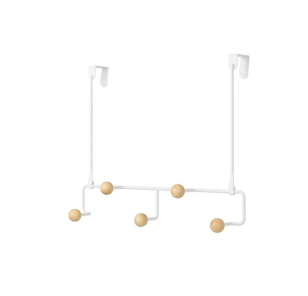 Umbra Türgarderobe Estique, 5 Haken, Weiß - Bild 2