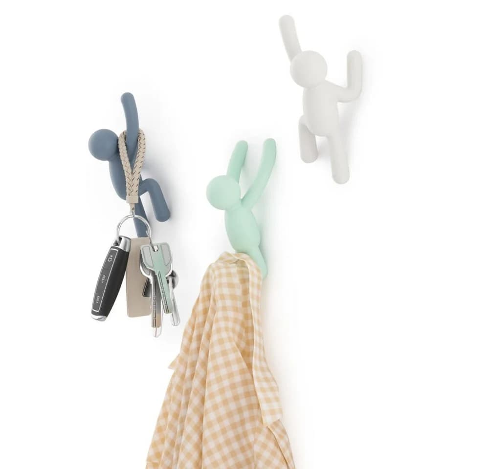 Dekorativer Wandhaken mit Kletterfiguren