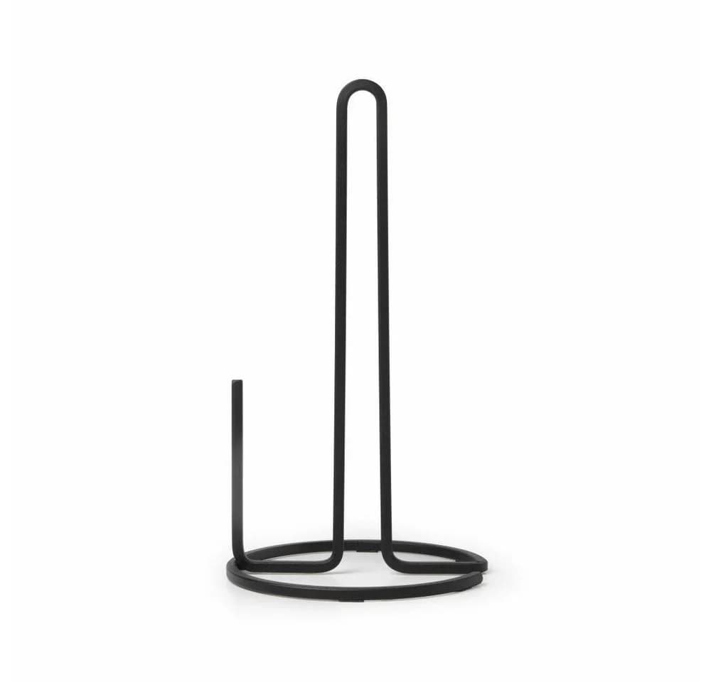 Umbra Küchenrollenhalter Squire Schwarz mit Abreisshilfe