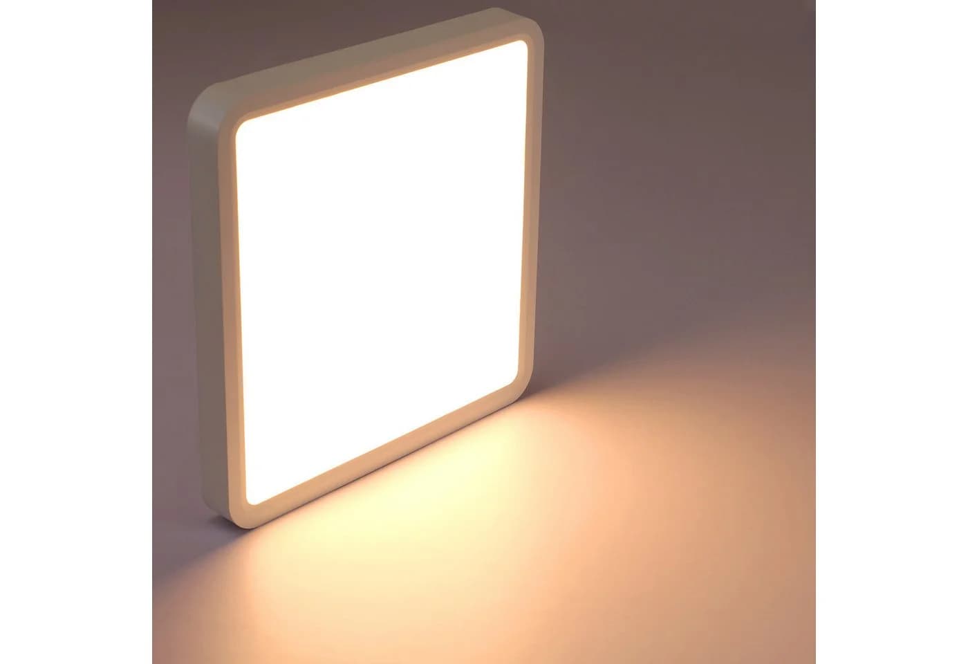 ZMH LED Deckenleuchte Weiß Modern Warmweiß 18W - Bild 5