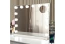 Nettlife Schminkspiegel mit Beleuchtung Dimmbar 50x40cm Hollywood 15 LED Spiegel Bild 1