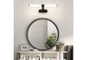 Nettlife LED Spiegelleuchte Schwarz 6W/8W 4000K 40/60CM Spiegellampe Bild 5