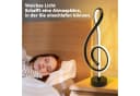 Nettlife LED Tischleuchte Nachttischlampe Kabellos Touch Dimmbar Schwarz Bild 5