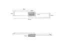 Nettlife LED Deckenleuchte Silber Dimmbar 64CM 36W Geometrisch Bild 5