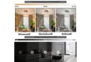 Nettlife LED Deckenleuchte Wohnzimmer Schwarz Dimmbar Eckig Modern 36W mit Fernbedienung Bild 1