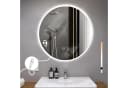 Nettlife Badspiegel Rund 60cm mit Beleuchtung und Touch-Schalter Bild 2