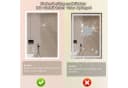 Nettlife Badspiegel mit Beleuchtung Rund 60cm Weiß Touch-Schalter Entfogger Bild 4
