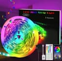 Nettlife LED Stripe Selbstklebend RGB APP-Steuerung 10/20/30m Lichtband Streifen Bild 2