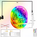 Nettlife LED Stripe Selbstklebend RGB APP-Steuerung 10/20/30m Lichtband Streifen Bild 5