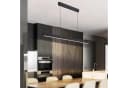Nettlife LED Pendelleuchte Schwarz Dimmbar mit Fernbedienung 108CM 37W Modern Bild 4