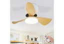 Nettlife Deckenventilator mit LED-Beleuchtung 70cm Weiß 6-Gang Timer Bild 2