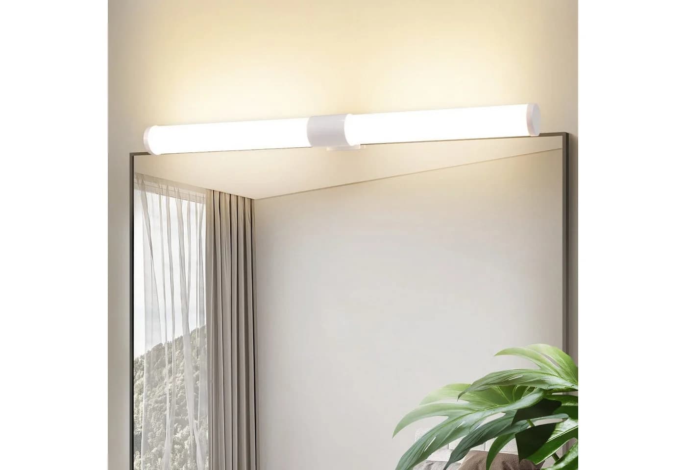 Nettlife LED Spiegelleuchte Klemmbar 40/60CM Neutralweiß - Bild 2