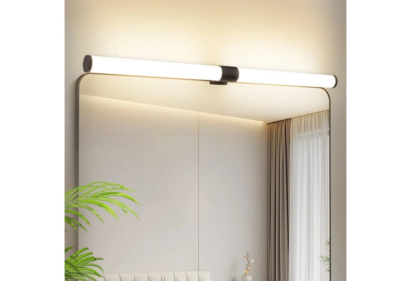 Nettlife LED Spiegelleuchte Neutralweiß Klemmbar 40/60cm - Bild 2