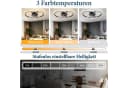 Nettlife Deckenventilator mit LED Licht Schwarz Fernbedienung 36W Bild 4