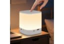 Nettlife LED Nachttischlampe Touch Dimmbar Akku 1800mAh USB Aufladbar Weiß Bild 2