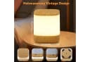 Nettlife LED Nachttischlampe 2ER Touch Dimmbar Akku 1800mAh USB Aufladbar Kabellos Bild 4