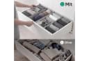 Sekey Aufbewahrungsboxen 8er Set Faltbar Vliesstoff Grau Bild 3