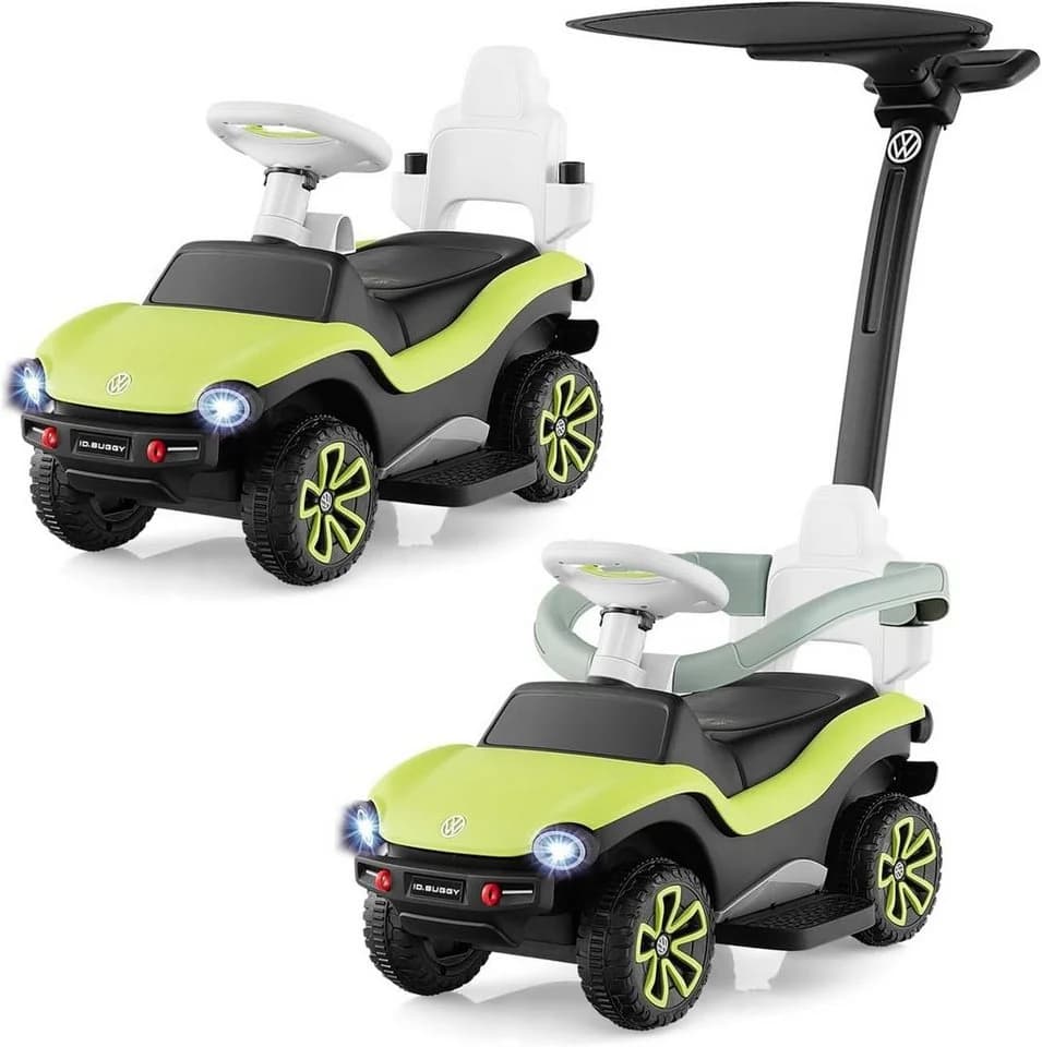KOMFOTTEU 3-in-1 Rutscherauto mit Griff und Musik für Kinder 1-3 Jahre - Bild 2
