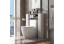 KOMFOTTEU Badregal Toilettenschrank, freistehender Toilettenregal, 87,5 x 18 x 98 cm Bild 1