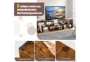 COSTWAY TV-Schrank Eckregal 3-teilig Kombinierbar Bild 4