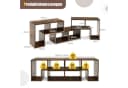 COSTWAY TV-Schrank Eckregal 3-teilig Kombinierbar Bild 5