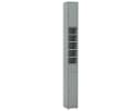 COSTWAY Hochschrank Badschrank schmal mit Schublade, Türen & 9 Fächern, 180cm weiß Bild 2