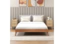 COSTWAY Nachttisch Beistelltisch 2-St. mit 2 Schubladen 40 x 40 x 59 cm Holz Bild 1