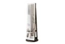 COSTWAY Schmuckschrank mit LED-Beleuchtung und drehbarem Sockel Bild 2