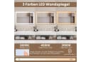 COSTWAY LED Badspiegel mit dimmbarer Beleuchtung & Anti-Beschlag-Funktion Bild 4