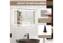 COSTWAY LED Badspiegel mit dimmbarer Beleuchtung & Anti-Beschlag-Funktion Bild 5